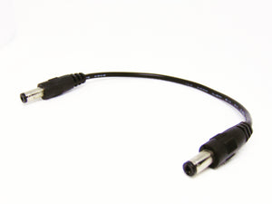 9" Male to Male Effects Pedal Power Cable