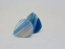 Load image into Gallery viewer, Matching set of 2 Agate Stone Guitar Picks